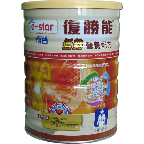 博智復勝能低鈉營養配方  |產品介紹|健康成人活力系列